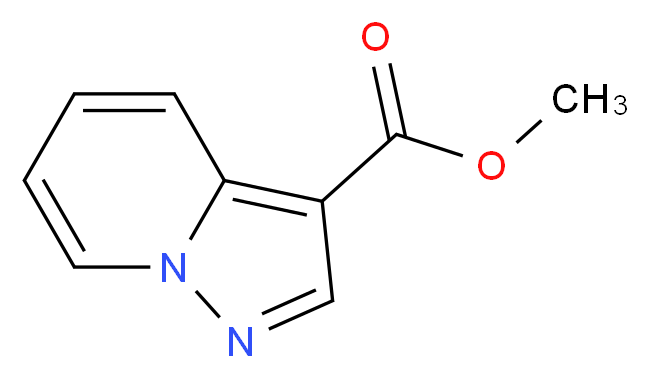 Pyrazolo[1,5-a]pyridine-3-carboxylic acid methyl ester_分子结构_CAS_63237-84-3)