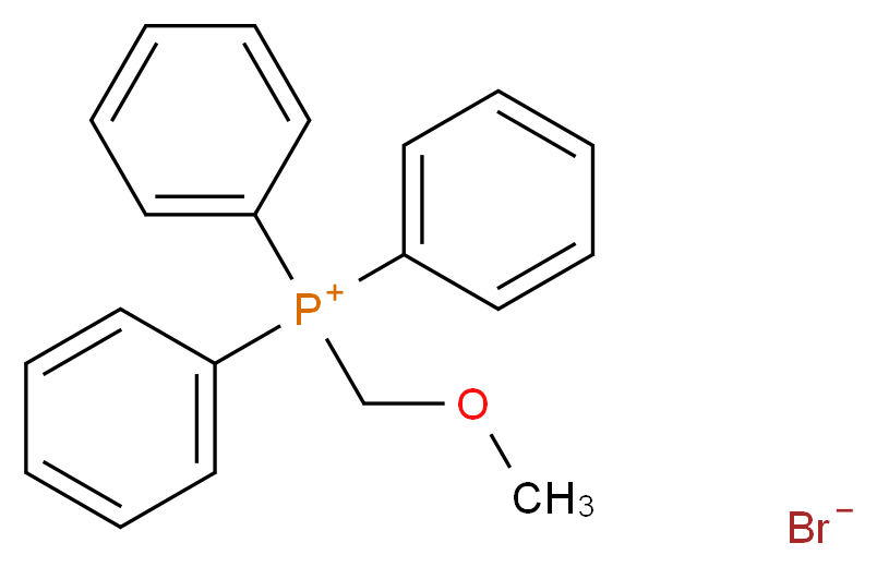 (Methoxymethyl)tris(phenyl)phosphonium bromide_分子结构_CAS_33670-32-5)