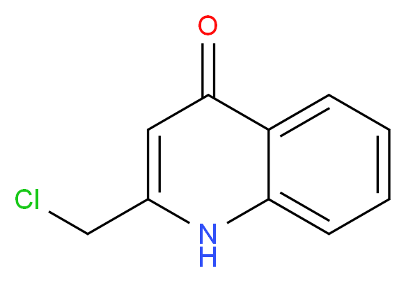 2-(chloromethyl)-1,4-dihydroquinolin-4-one_分子结构_CAS_946712-03-4