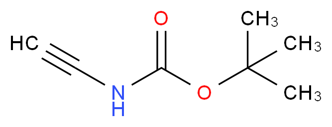 tert-butyl ethynylcarbamate_分子结构_CAS_121010-86-4)