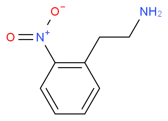 2-(2-NITROPHENYL)ETHANAMINE_分子结构_CAS_33100-15-1)