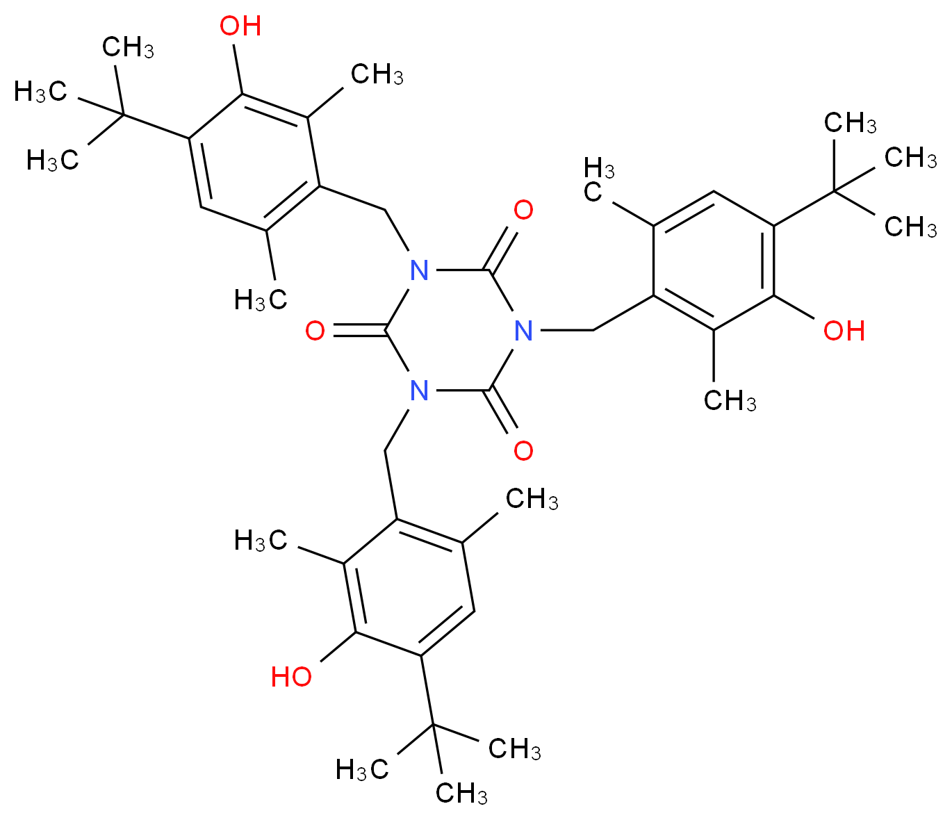 CAS_40601-76-1 分子结构