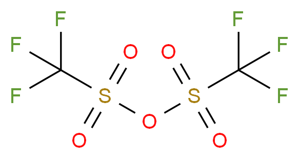 Trifluoromethanesulfonic Anhydride_分子结构_CAS_358-23-6)