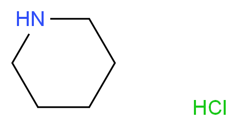 哌啶盐酸盐_分子结构_CAS_6091-44-7)