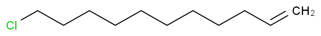 11-氯-1-十一碳烯_分子结构_CAS_872-17-3)