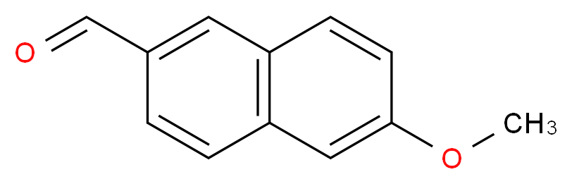 6-methoxynaphthalene-2-carbaldehyde_分子结构_CAS_)