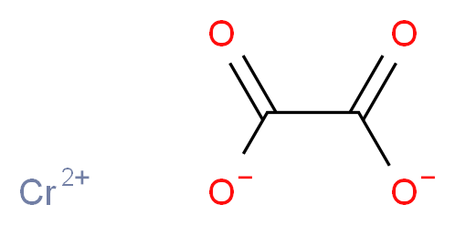 Chromium(II) oxalate_分子结构_CAS_814-90-4)