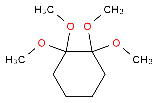 1,1,2,2-tetramethoxycyclohexane_分子结构_CAS_163125-34-6