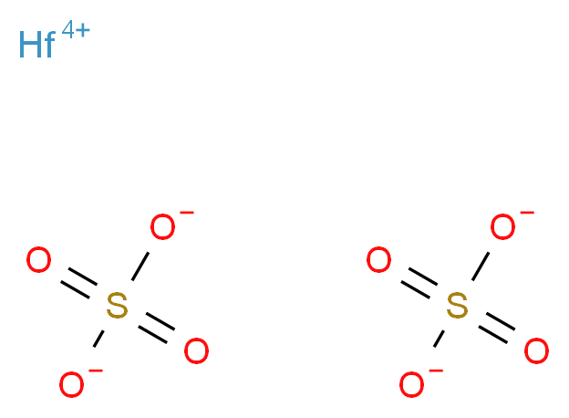 硫酸铪(IV)_分子结构_CAS_15823-43-5)