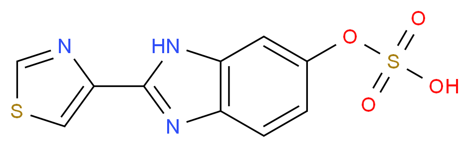 5-Hydroxy Thiabendazole Sulfate_分子结构_CAS_962-28-7)