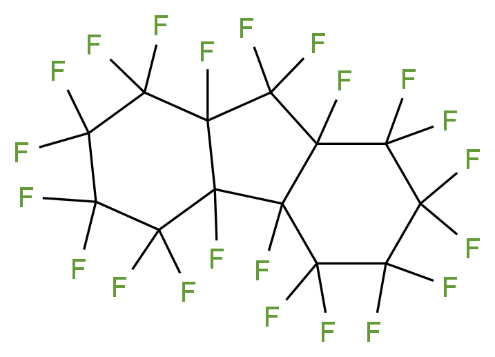 Perfluoroperhydrofluorene 80%_分子结构_CAS_307-08-4)