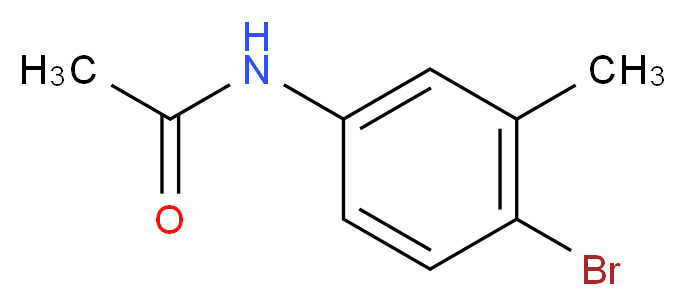 4-溴-3-甲基乙酰苯胺_分子结构_CAS_90914-81-1)