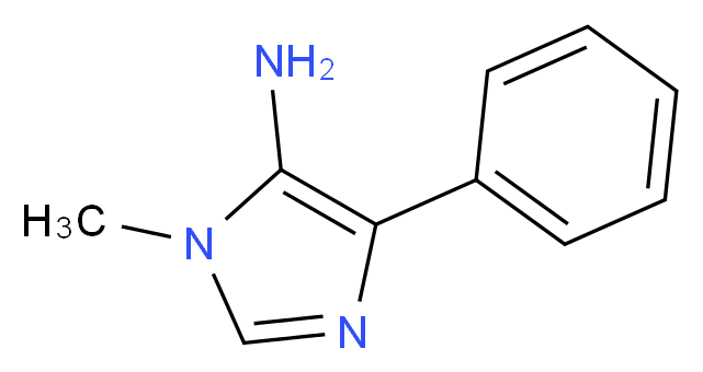 1-methyl-4-phenyl-1H-imidazol-5-amine_分子结构_CAS_1039984-25-2)