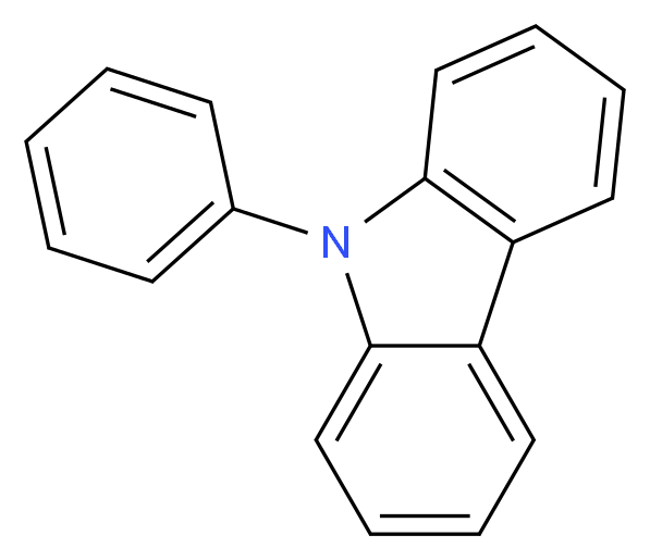 9-苯基咔唑_分子结构_CAS_1150-62-5)