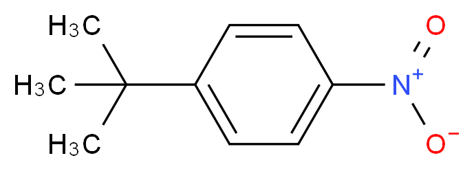 1-tert-butyl-4-nitrobenzene_分子结构_CAS_3282-56-2