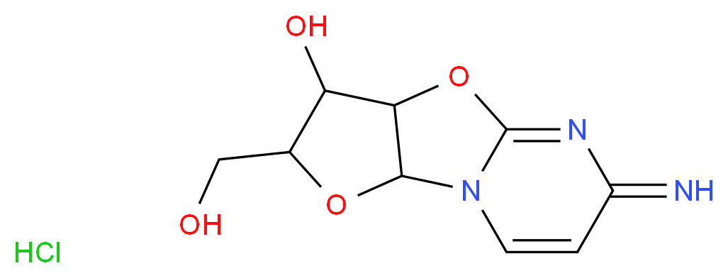 CYCLOCYTIDINE HYDROCHLORIDE_分子结构_CAS_10212-25-6)