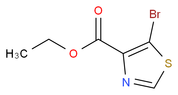Ethyl 5-bromothiazole-4-carboxylate_分子结构_CAS_61830-23-7)