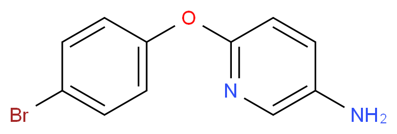 6-(4-bromophenoxy)pyridin-3-amine_分子结构_CAS_77006-26-9)