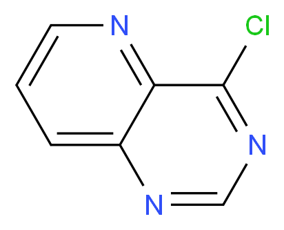 4-Chloropyrido[3,2-d]pyrimidine_分子结构_CAS_51674-77-2)