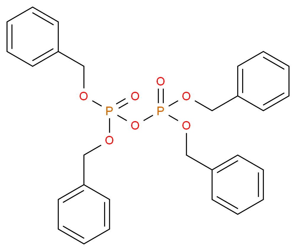 焦磷酸四苄酯_分子结构_CAS_990-91-0)