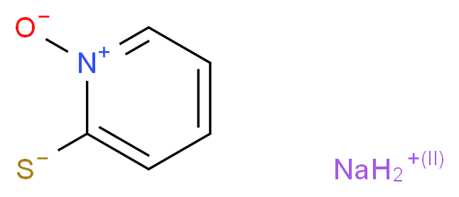 sodium (1-oxidopyridin-1-ium-2-yl)sulfanide_分子结构_CAS_3811-73-2