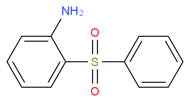 2-(苯磺酰基)苯胺_分子结构_CAS_4273-98-7)