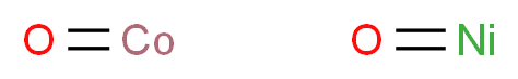 oxocobalt; oxonickel_分子结构_CAS_58591-45-0