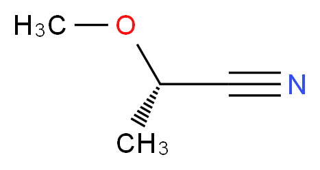 (S)-(-)-2-Methoxypropionitrile_分子结构_CAS_64531-49-3)