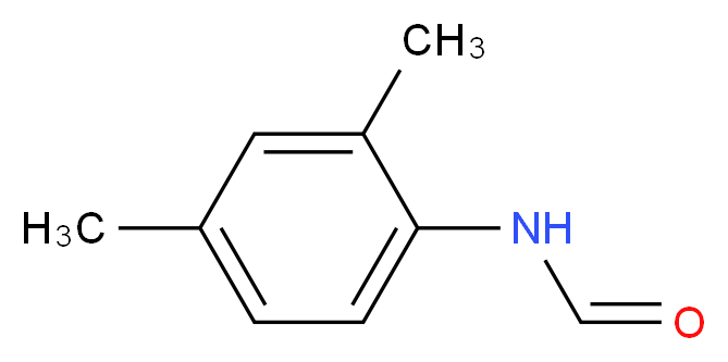N-(2,4-dimethylphenyl)formamide_分子结构_CAS_60397-77-5