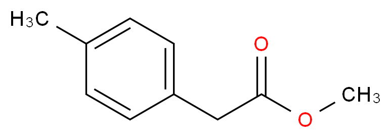 methyl 2-(4-methylphenyl)acetate_分子结构_CAS_23786-13-2