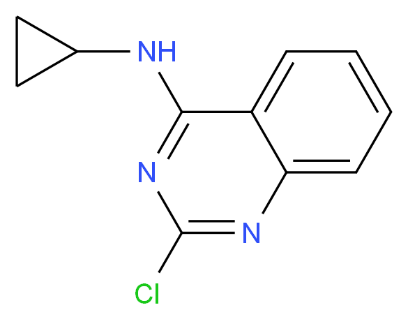 2-chloro-N-cyclopropylquinazolin-4-amine_分子结构_CAS_)