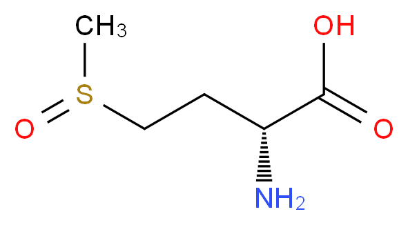 Methionine Sulfoxide_分子结构_CAS_62697-73-8)