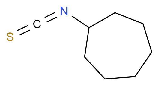 Cycloheptyl isothiocyanate_分子结构_CAS_81542-16-7)