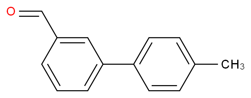 4'-Methyl [1,1'-biphenyl]-3-carboxaldehyde_分子结构_CAS_)