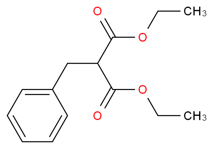 苄基丙二酸二乙酯_分子结构_CAS_607-81-8)