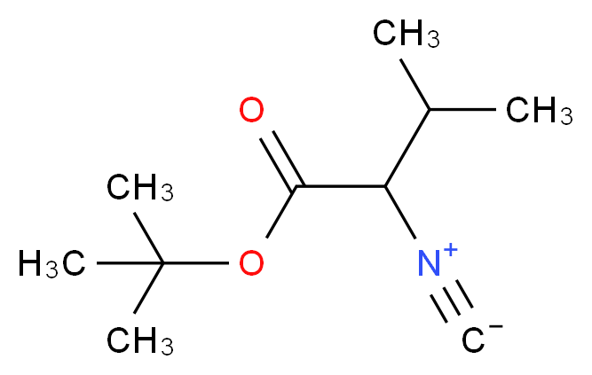 tert-butyl 2-isocyano-3-methylbutanoate_分子结构_CAS_32755-42-3