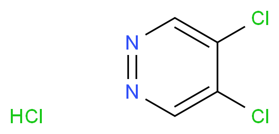 4,5-Dichloropyridazine hydrochloride_分子结构_CAS_1245644-88-5)