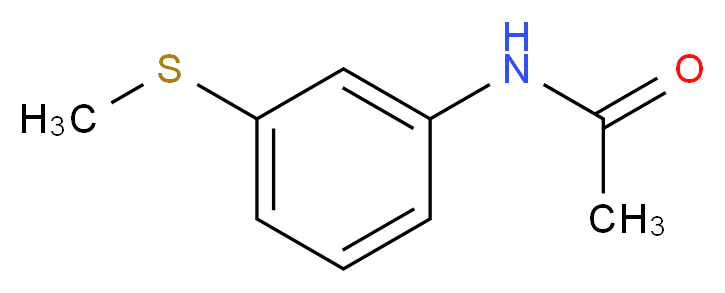 N-[3-(methylsulfanyl)phenyl]acetamide_分子结构_CAS_2524-78-9