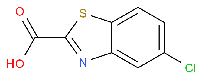 5-Chloro-benzothiazole-2-carboxylic acid_分子结构_CAS_3507-53-7)