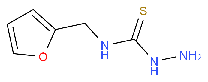 N1-(2-furylmethyl)hydrazine-1-carbothioamide_分子结构_CAS_96860-19-4)
