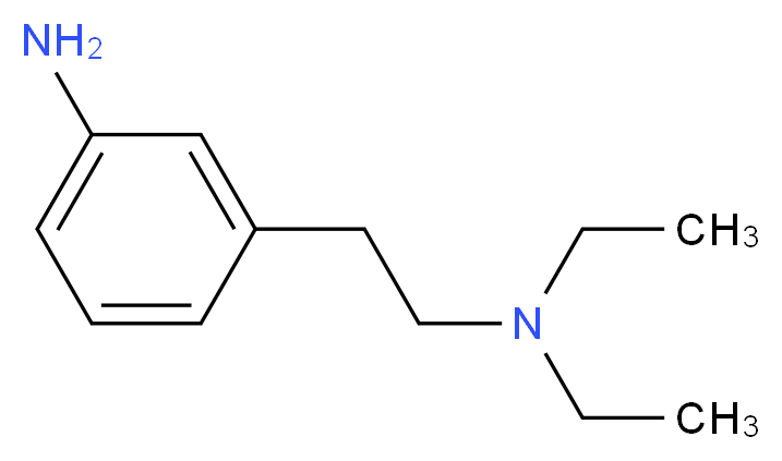 3-Amino-N,N-diethyl-benzeneethanamine_分子结构_CAS_932394-03-1)