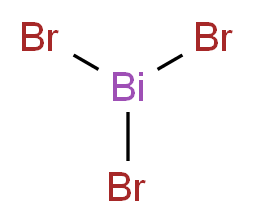 Bismuth tribromide_分子结构_CAS_7787-58-8)