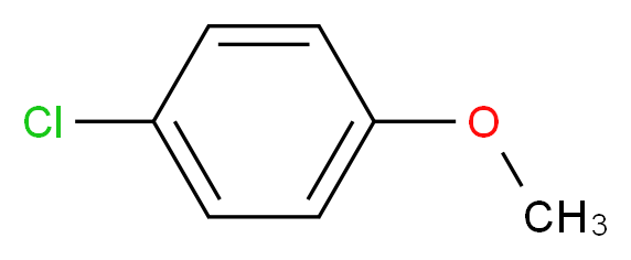 1-chloro-4-methoxybenzene_分子结构_CAS_623-12-1