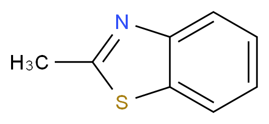 2-Methylbenzothiazole_分子结构_CAS_120-75-2)