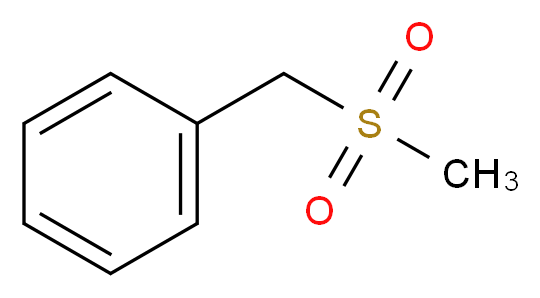 (methanesulfonylmethyl)benzene_分子结构_CAS_3112-90-1