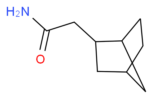 2-{bicyclo[2.2.1]heptan-2-yl}acetamide_分子结构_CAS_)