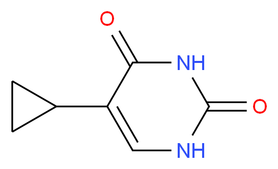 5-Cyclopropyluracil_分子结构_CAS_)