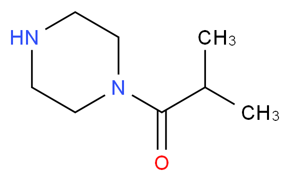 2-Methyl-1-(piperazin-1-yl)propan-1-one_分子结构_CAS_71260-16-7)
