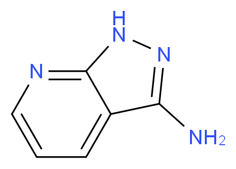 3-Amino-7-azaindazole_分子结构_CAS_6752-16-5)