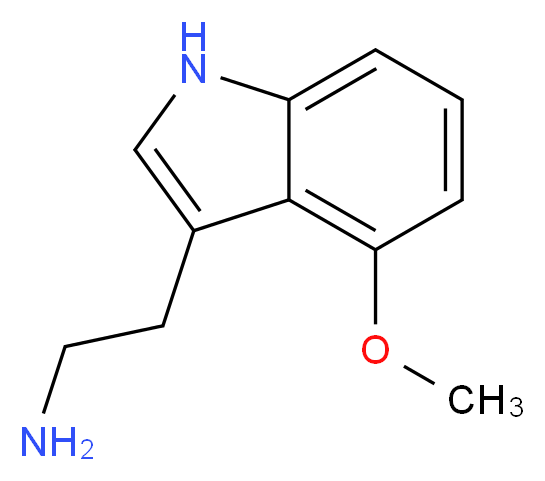 4-Methoxytryptamine _分子结构_CAS_3610-35-3)